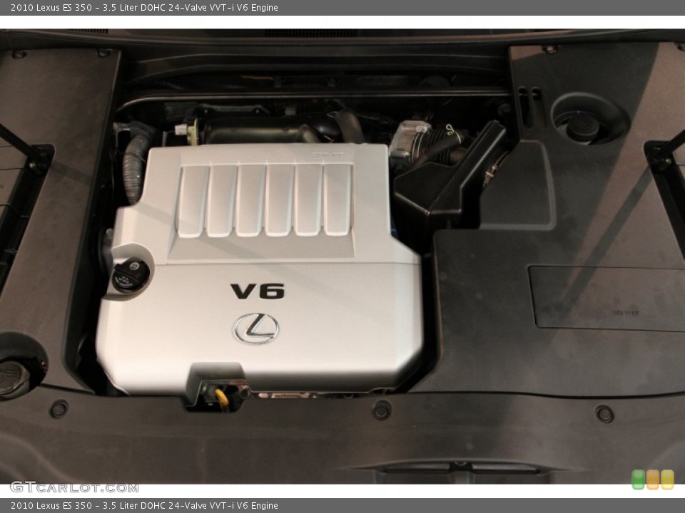 3.5 Liter DOHC 24-Valve VVT-i V6 Engine for the 2010 Lexus ES #84868688