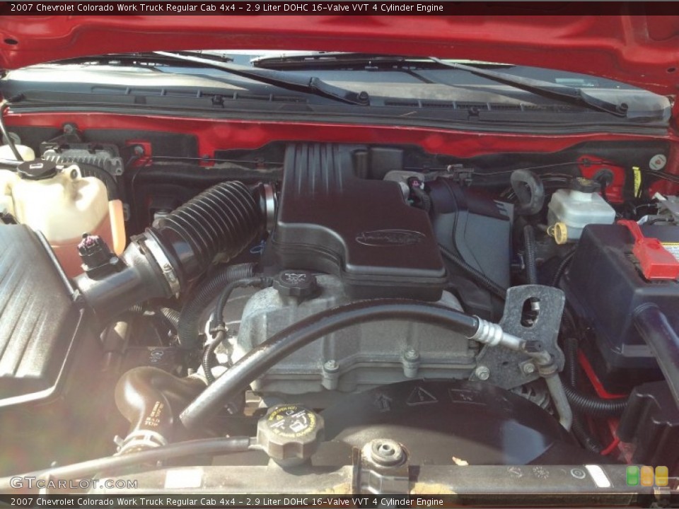 2.9 Liter DOHC 16-Valve VVT 4 Cylinder Engine for the 2007 Chevrolet Colorado #84876296