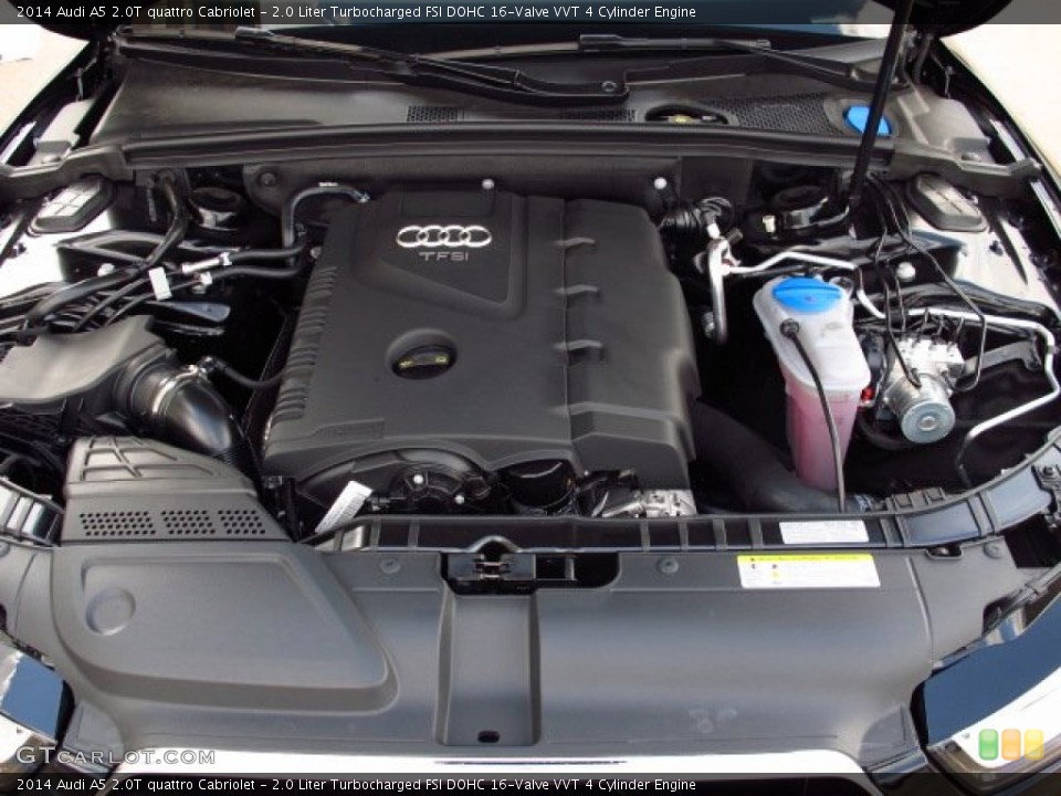 2.0 Liter Turbocharged FSI DOHC 16-Valve VVT 4 Cylinder Engine for the 2014 Audi A5 #84877214