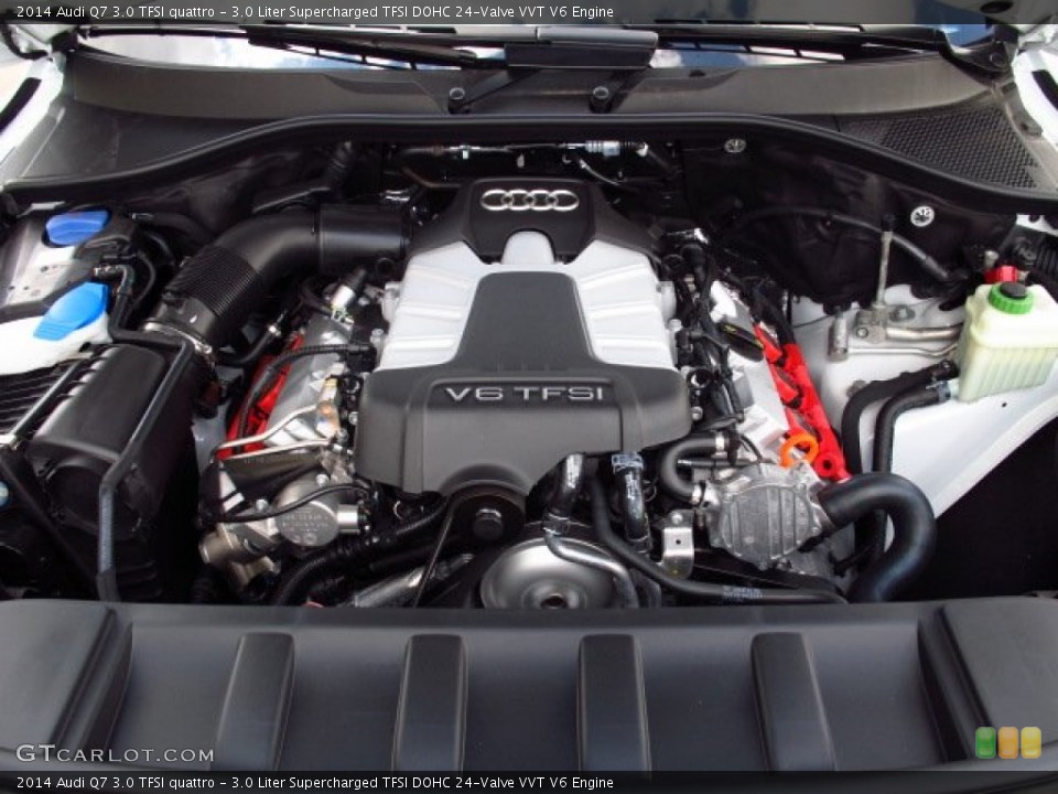 3.0 Liter Supercharged TFSI DOHC 24-Valve VVT V6 Engine for the 2014 Audi Q7 #84877841