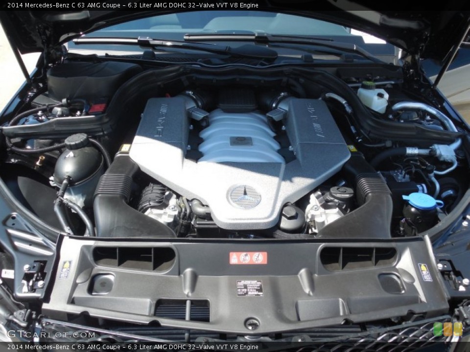 6.3 Liter AMG DOHC 32-Valve VVT V8 Engine for the 2014 Mercedes-Benz C #84880163
