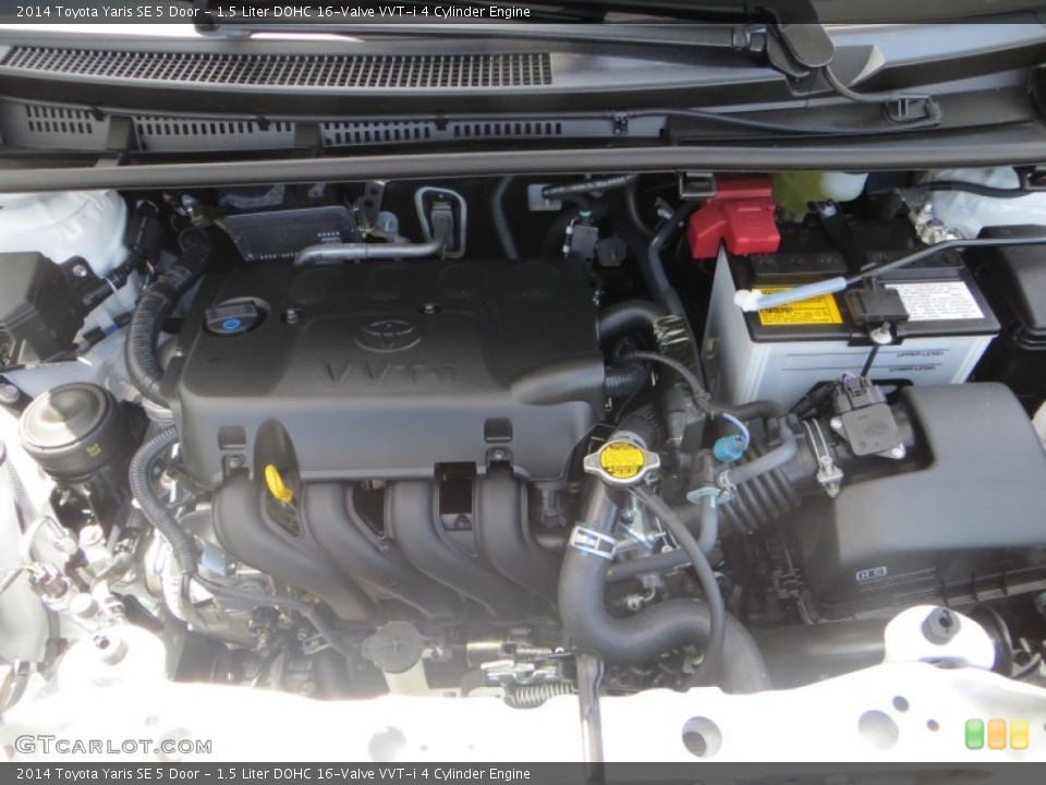 1.5 Liter DOHC 16-Valve VVT-i 4 Cylinder Engine for the 2014 Toyota Yaris #84890432