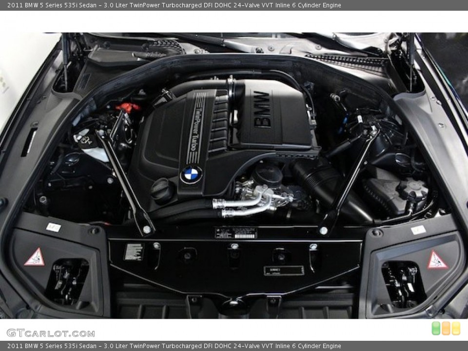 3.0 Liter TwinPower Turbocharged DFI DOHC 24-Valve VVT Inline 6 Cylinder Engine for the 2011 BMW 5 Series #84898781