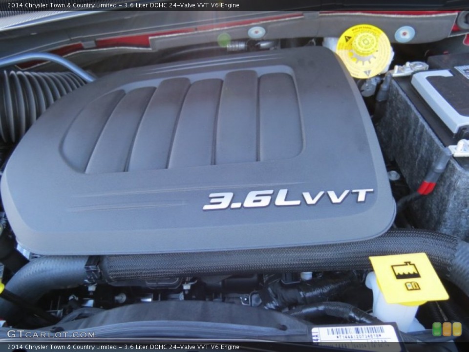 3.6 Liter DOHC 24-Valve VVT V6 Engine for the 2014 Chrysler Town & Country #84910483