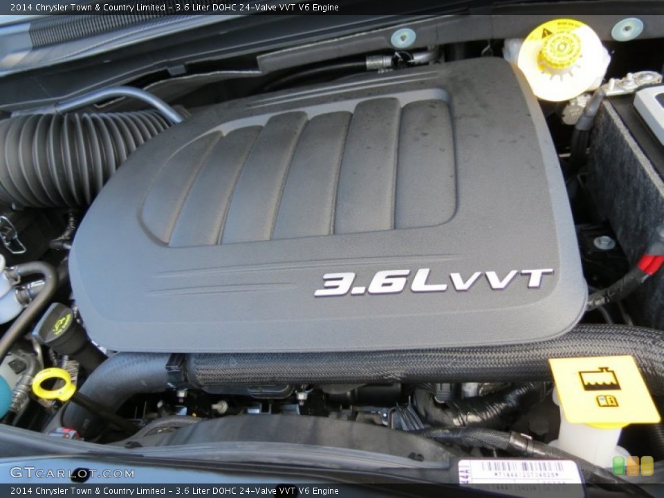 3.6 Liter DOHC 24-Valve VVT V6 Engine for the 2014 Chrysler Town & Country #84910744