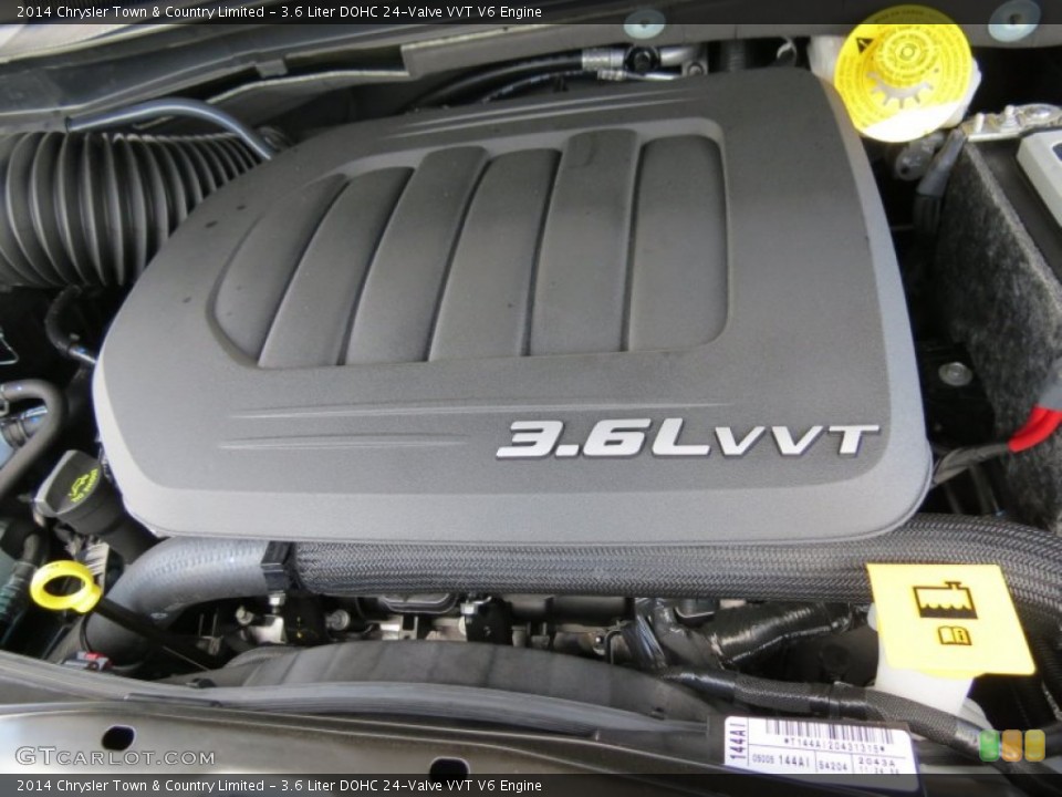 3.6 Liter DOHC 24-Valve VVT V6 Engine for the 2014 Chrysler Town & Country #84911023