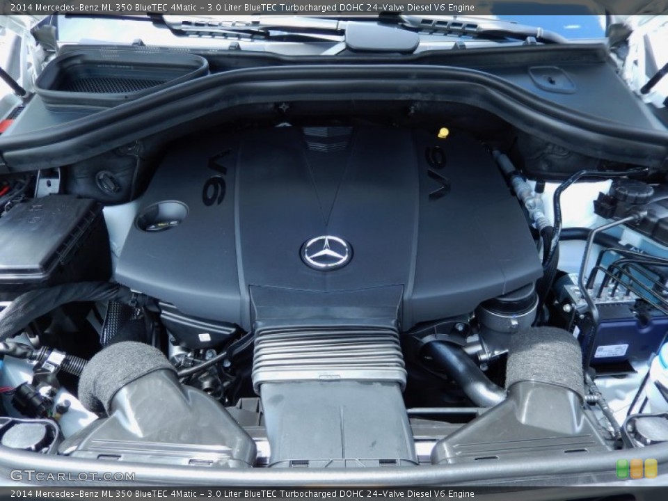3.0 Liter BlueTEC Turbocharged DOHC 24-Valve Diesel V6 Engine for the 2014 Mercedes-Benz ML #84917676