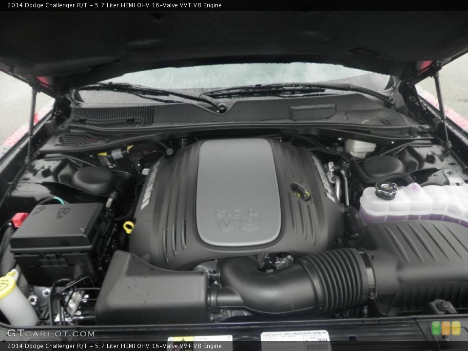 5.7 Liter HEMI OHV 16-Valve VVT V8 Engine for the 2014 Dodge Challenger #84921565