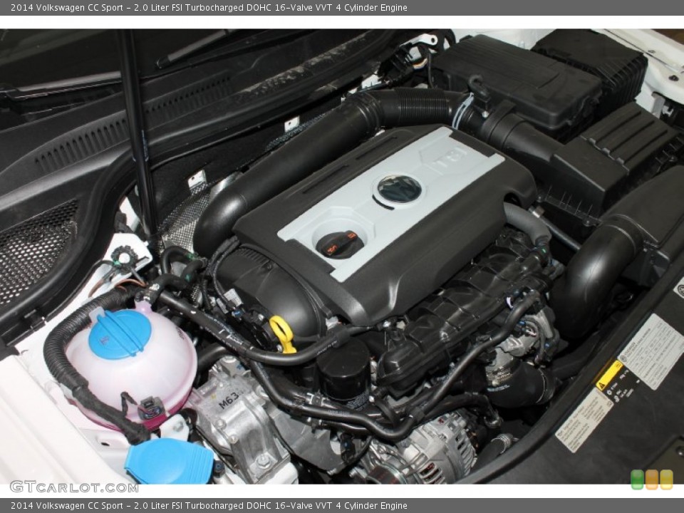 2.0 Liter FSI Turbocharged DOHC 16-Valve VVT 4 Cylinder Engine for the 2014 Volkswagen CC #84922651