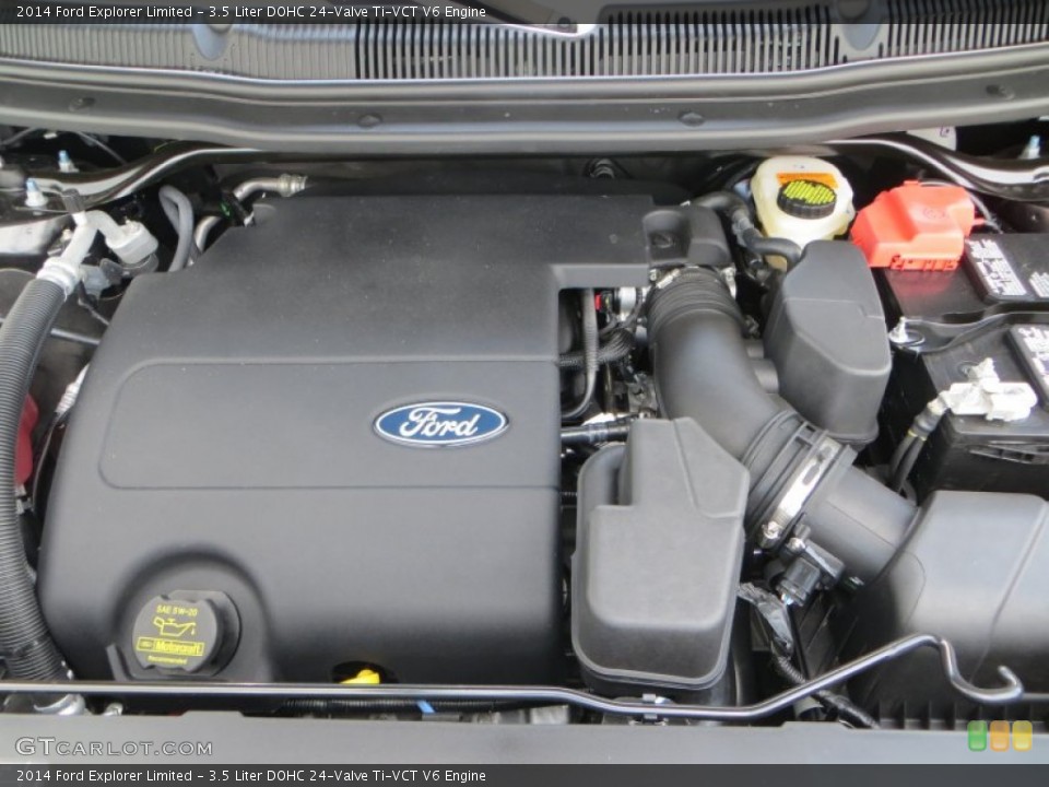 3.5 Liter DOHC 24-Valve Ti-VCT V6 Engine for the 2014 Ford Explorer #84939589