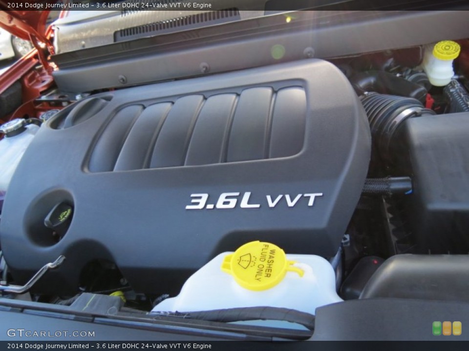 3.6 Liter DOHC 24-Valve VVT V6 Engine for the 2014 Dodge Journey #84943753