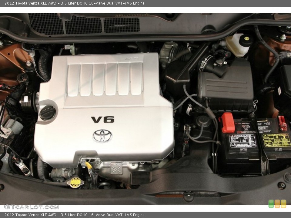 3.5 Liter DOHC 16-Valve Dual VVT-i V6 Engine for the 2012 Toyota Venza #84964456