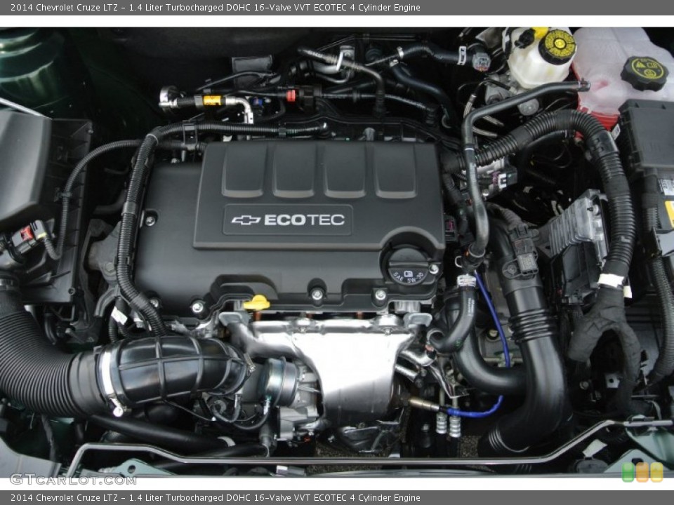 1.4 Liter Turbocharged DOHC 16-Valve VVT ECOTEC 4 Cylinder Engine for the 2014 Chevrolet Cruze #84979865