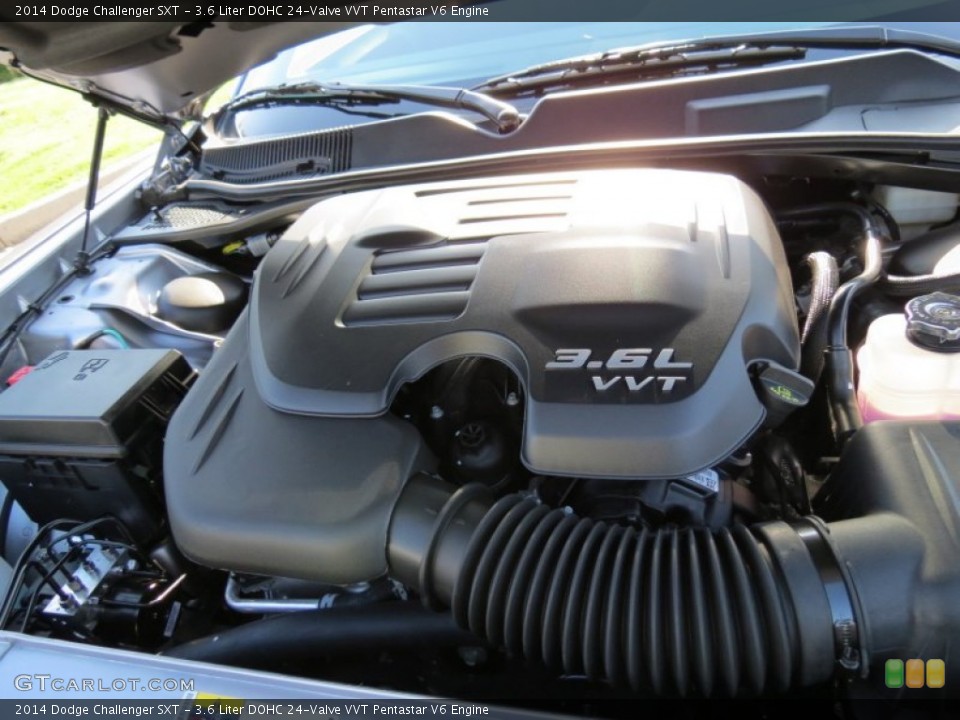 3.6 Liter DOHC 24-Valve VVT Pentastar V6 Engine for the 2014 Dodge Challenger #85003790