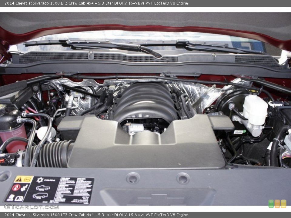 5.3 Liter DI OHV 16-Valve VVT EcoTec3 V8 Engine for the 2014 Chevrolet Silverado 1500 #85018301