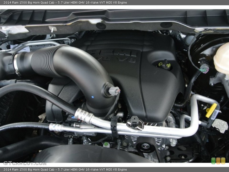 5.7 Liter HEMI OHV 16-Valve VVT MDS V8 Engine for the 2014 Ram 1500 #85031329