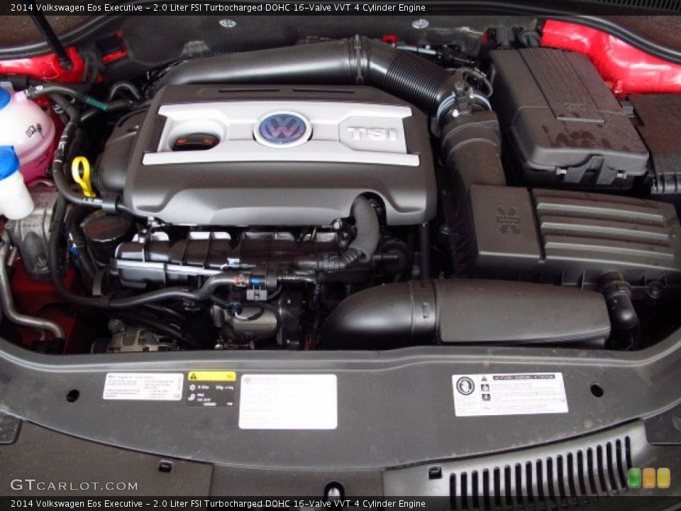 2.0 Liter FSI Turbocharged DOHC 16-Valve VVT 4 Cylinder Engine for the 2014 Volkswagen Eos #85035073
