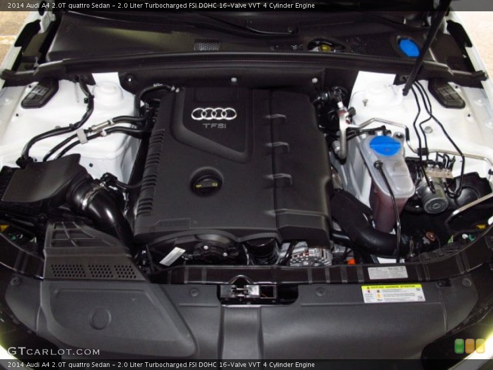 2.0 Liter Turbocharged FSI DOHC 16-Valve VVT 4 Cylinder Engine for the 2014 Audi A4 #85036777