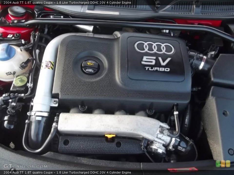 1.8 Liter Turbocharged DOHC 20V 4 Cylinder Engine for the 2004 Audi TT #85044364