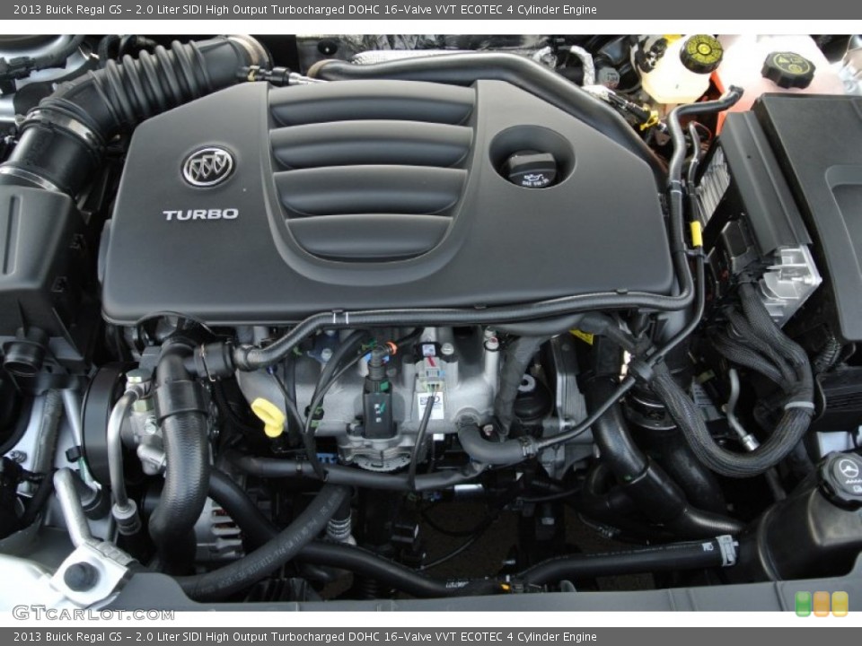 2.0 Liter SIDI High Output Turbocharged DOHC 16-Valve VVT ECOTEC 4 Cylinder Engine for the 2013 Buick Regal #85045132