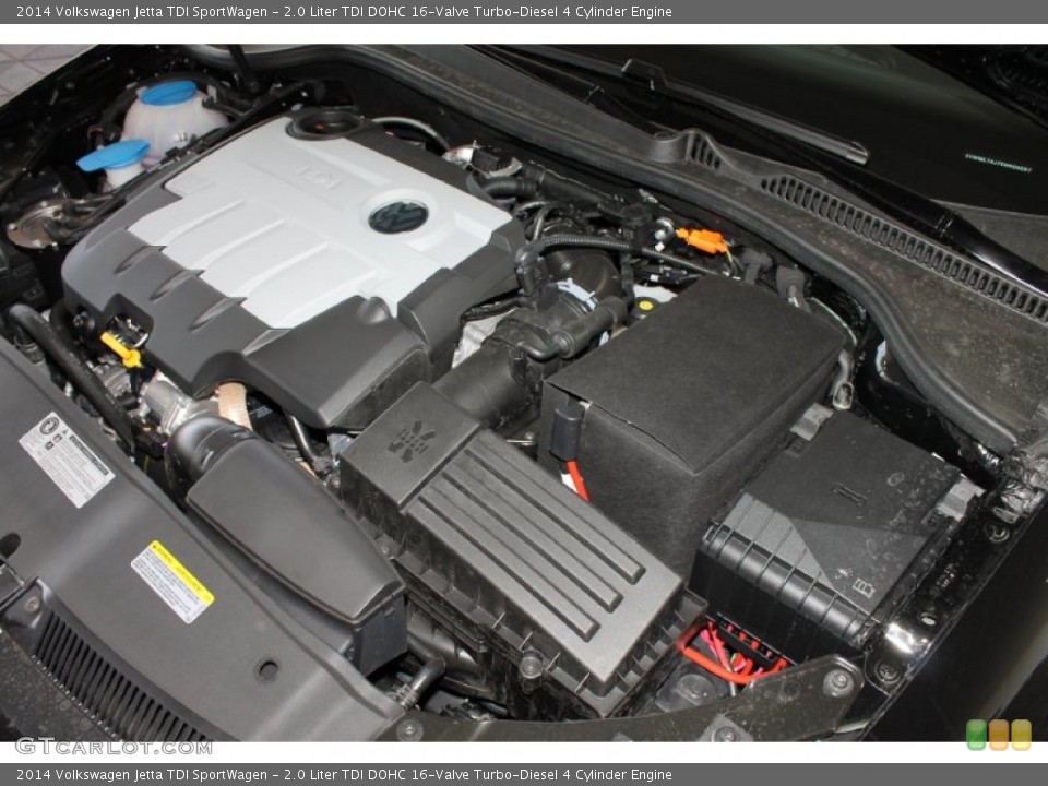 2.0 Liter TDI DOHC 16-Valve Turbo-Diesel 4 Cylinder Engine for the 2014 Volkswagen Jetta #85051786