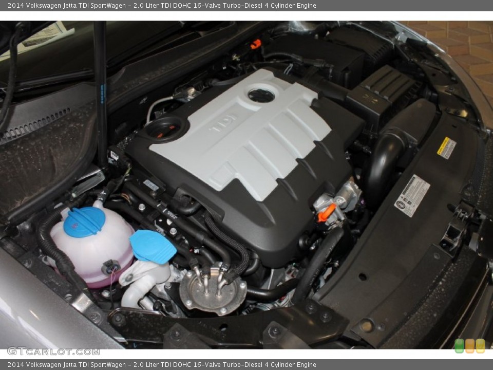 2.0 Liter TDI DOHC 16-Valve Turbo-Diesel 4 Cylinder Engine for the 2014 Volkswagen Jetta #85055947