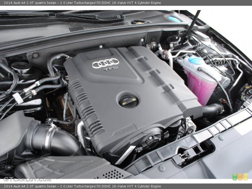 2.0 Liter Turbocharged FSI DOHC 16-Valve VVT 4 Cylinder Engine for the 2014 Audi A4 #85070939
