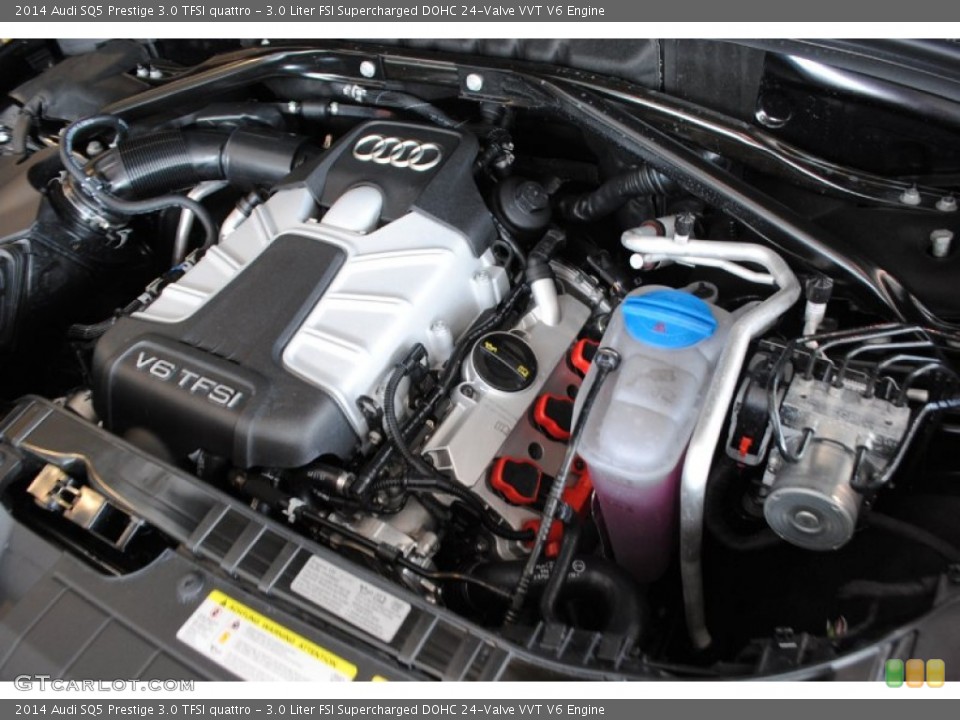 3.0 Liter FSI Supercharged DOHC 24-Valve VVT V6 Engine for the 2014 Audi SQ5 #85071911