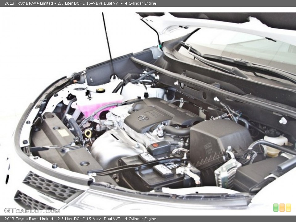 2.5 Liter DOHC 16-Valve Dual VVT-i 4 Cylinder Engine for the 2013 Toyota RAV4 #85078421