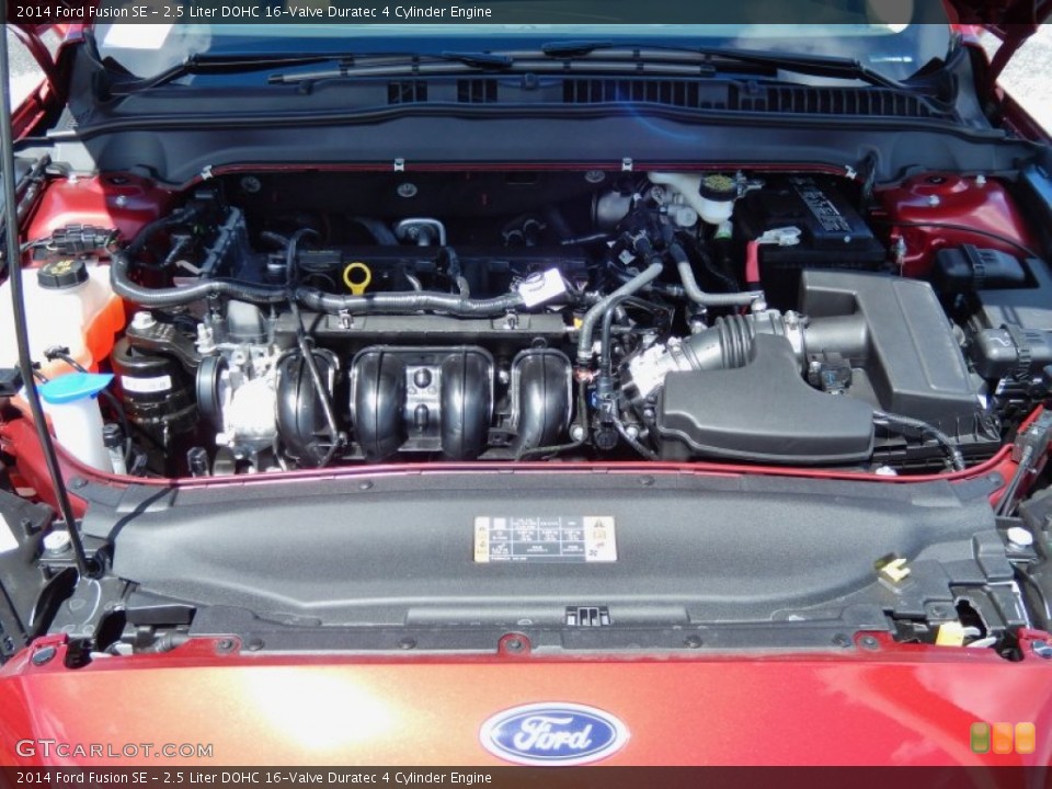 2.5 Liter DOHC 16-Valve Duratec 4 Cylinder Engine for the 2014 Ford Fusion #85087409