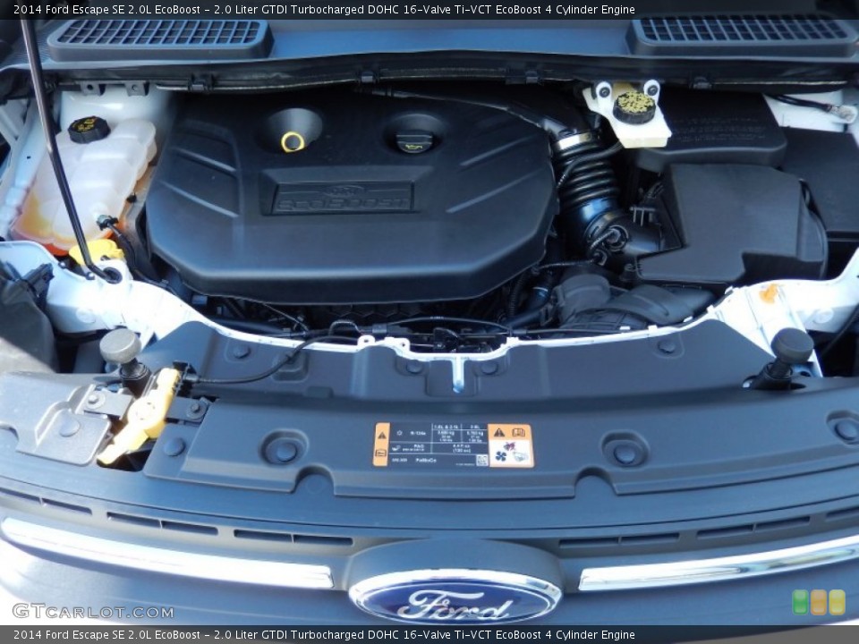 2.0 Liter GTDI Turbocharged DOHC 16-Valve Ti-VCT EcoBoost 4 Cylinder Engine for the 2014 Ford Escape #85088336