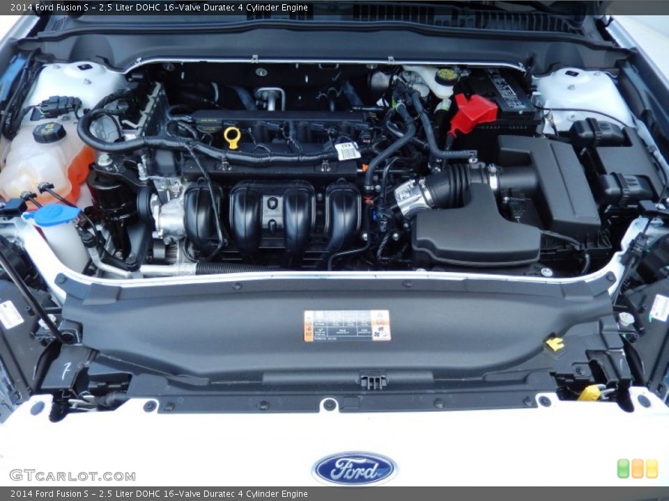 2.5 Liter DOHC 16-Valve Duratec 4 Cylinder Engine for the 2014 Ford Fusion #85088957