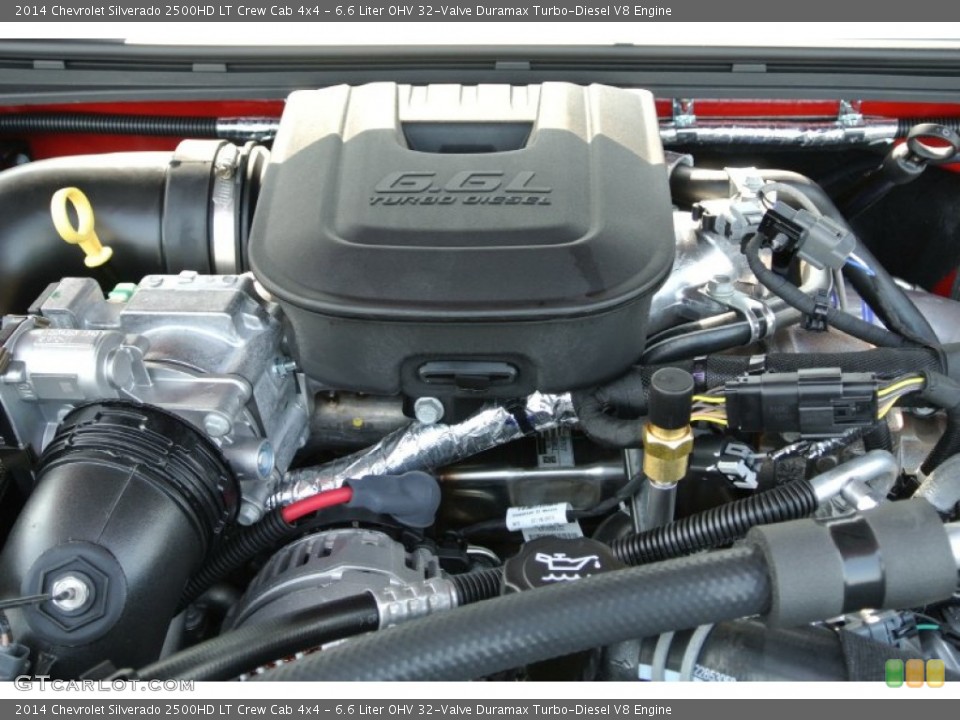 6.6 Liter OHV 32-Valve Duramax Turbo-Diesel V8 Engine for the 2014 Chevrolet Silverado 2500HD #85098560