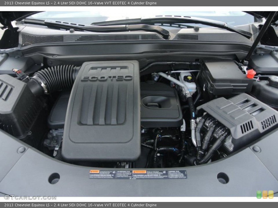 2.4 Liter SIDI DOHC 16-Valve VVT ECOTEC 4 Cylinder 2013 Chevrolet Equinox Engine