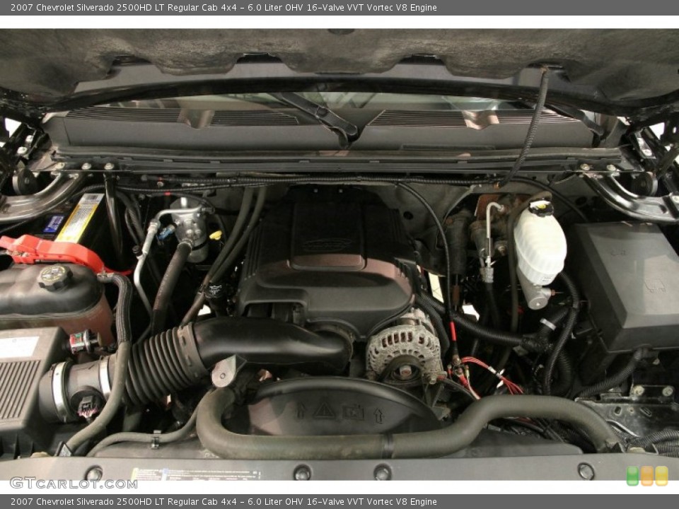 6.0 Liter OHV 16-Valve VVT Vortec V8 Engine for the 2007 Chevrolet Silverado 2500HD #85110215
