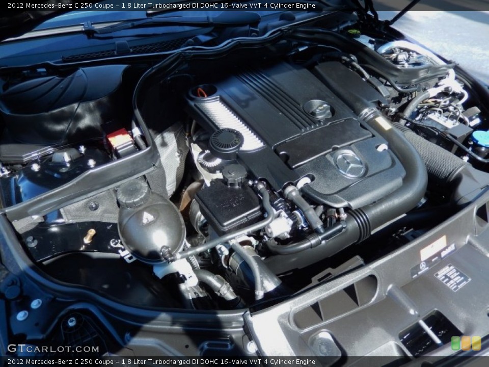 1.8 Liter Turbocharged DI DOHC 16-Valve VVT 4 Cylinder Engine for the 2012 Mercedes-Benz C #85113185