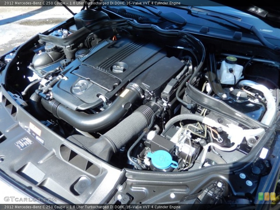 1.8 Liter Turbocharged DI DOHC 16-Valve VVT 4 Cylinder Engine for the 2012 Mercedes-Benz C #85113203