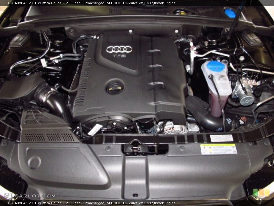 2.0 Liter Turbocharged FSI DOHC 16-Valve VVT 4 Cylinder Engine for the 2014 Audi A5 #85114568