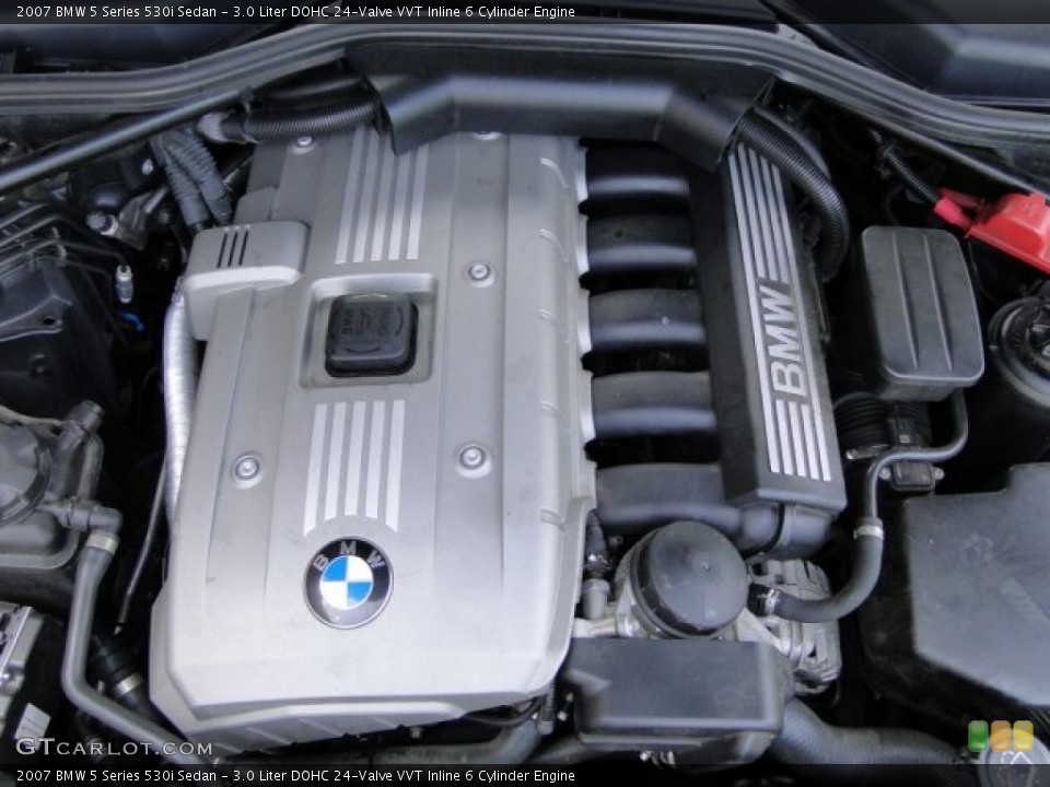 3.0 Liter DOHC 24-Valve VVT Inline 6 Cylinder Engine for the 2007 BMW 5 Series #85115357