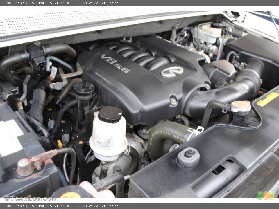 5.6 Liter DOHC 32-Valve VVT V8 Engine for the 2006 Infiniti QX #85117781