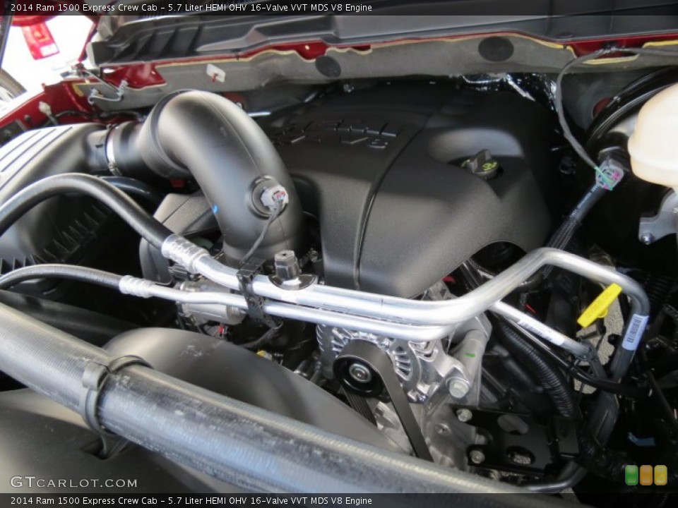 5.7 Liter HEMI OHV 16-Valve VVT MDS V8 Engine for the 2014 Ram 1500 #85128911