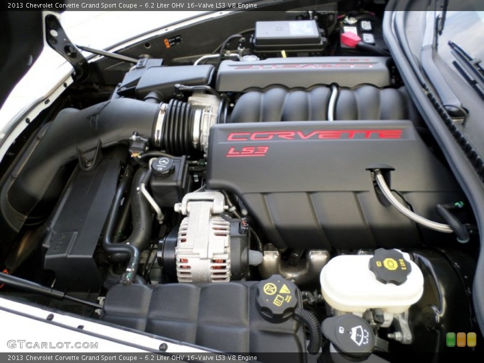 6.2 Liter OHV 16-Valve LS3 V8 Engine for the 2013 Chevrolet Corvette #85130996