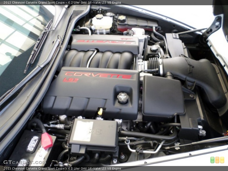 6.2 Liter OHV 16-Valve LS3 V8 Engine for the 2013 Chevrolet Corvette #85131023