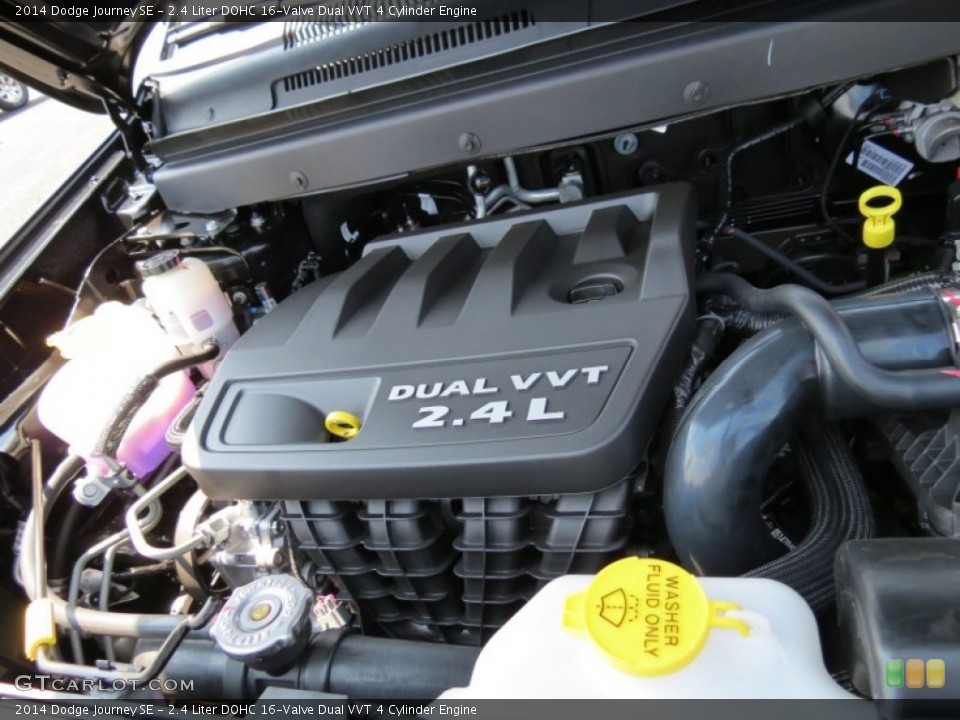 2.4 Liter DOHC 16-Valve Dual VVT 4 Cylinder Engine for the 2014 Dodge Journey #85132285