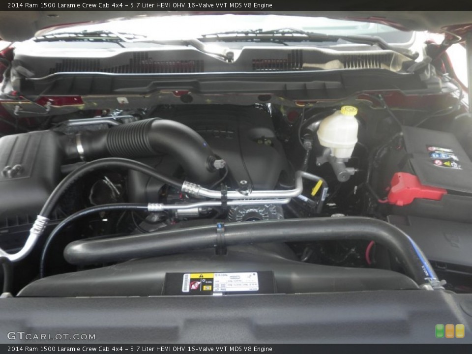 5.7 Liter HEMI OHV 16-Valve VVT MDS V8 Engine for the 2014 Ram 1500 #85132458