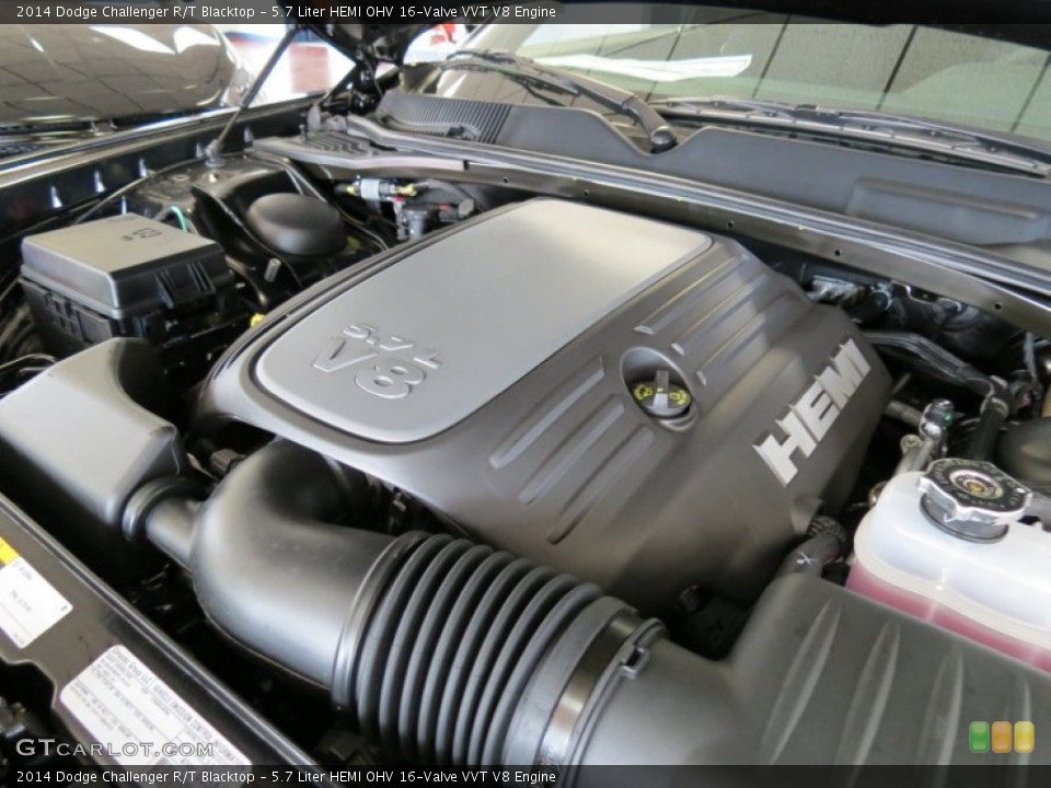 5.7 Liter HEMI OHV 16-Valve VVT V8 Engine for the 2014 Dodge Challenger #85132685