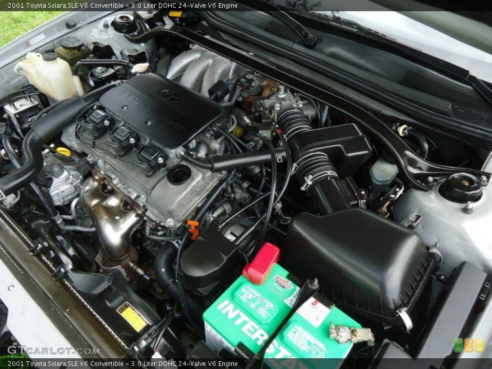 3.0 Liter DOHC 24-Valve V6 Engine for the 2001 Toyota Solara #85152224