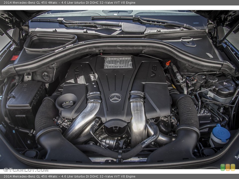 4.6 Liter biturbo DI DOHC 32-Valve VVT V8 Engine for the 2014 Mercedes-Benz GL #85155068