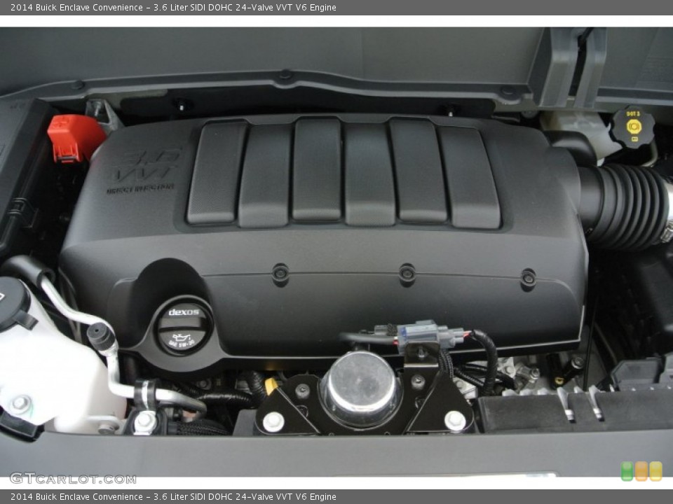 3.6 Liter SIDI DOHC 24-Valve VVT V6 2014 Buick Enclave Engine