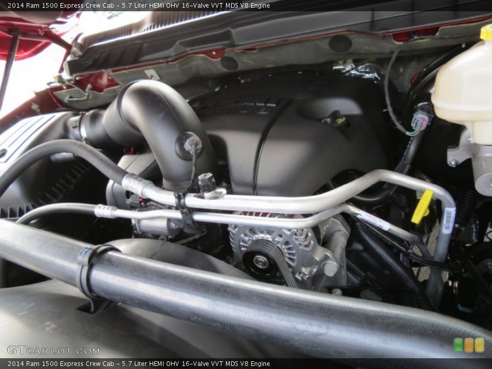 5.7 Liter HEMI OHV 16-Valve VVT MDS V8 Engine for the 2014 Ram 1500 #85206347